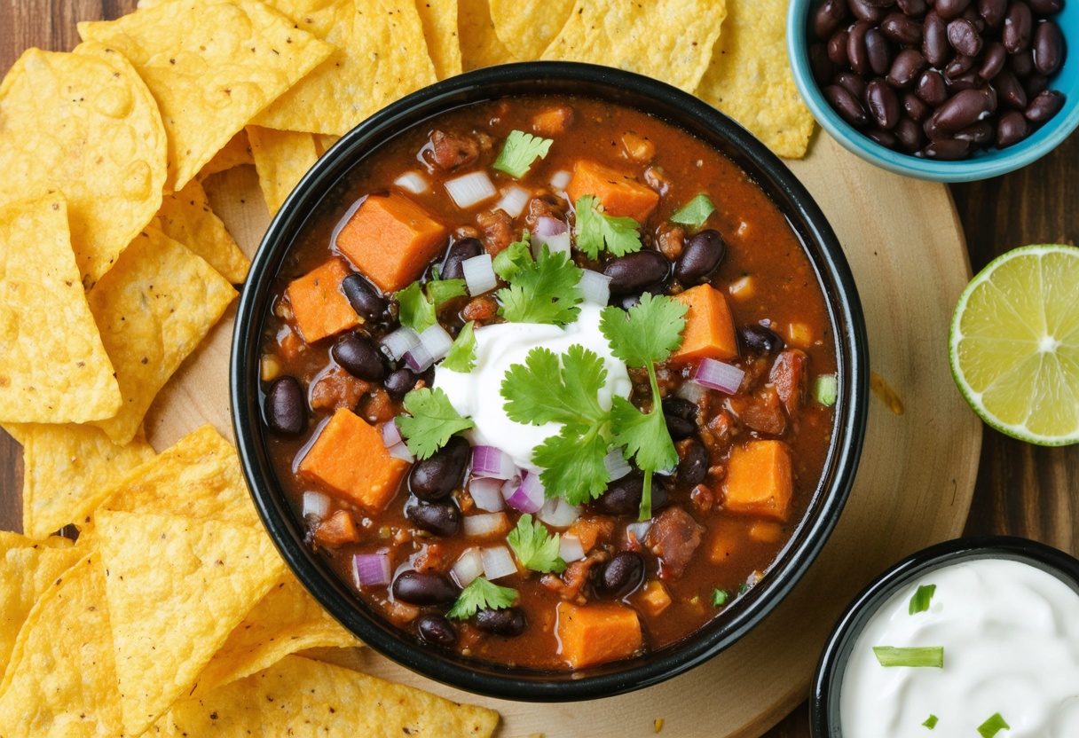 Jennifer Garner's Sweet Potato Black Bean Chili