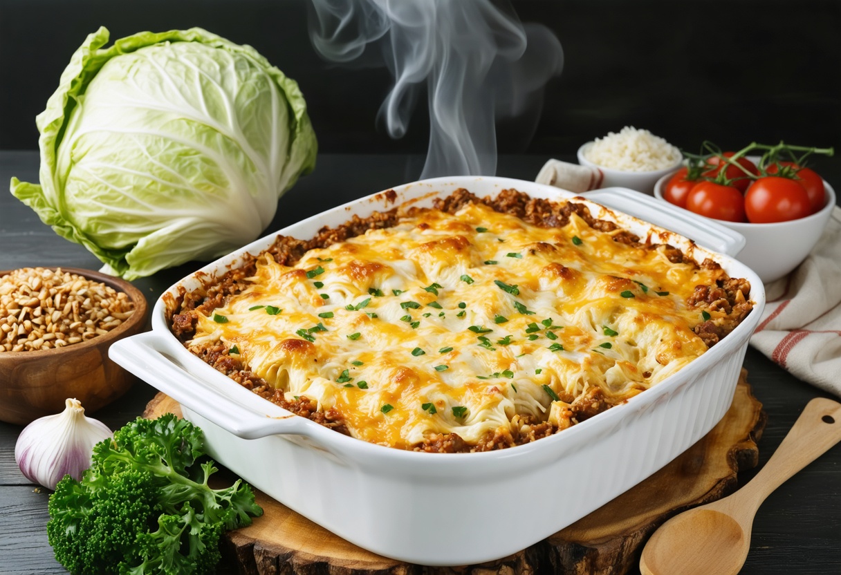 Ultimate Unstuffed Cabbage Roll Casserole