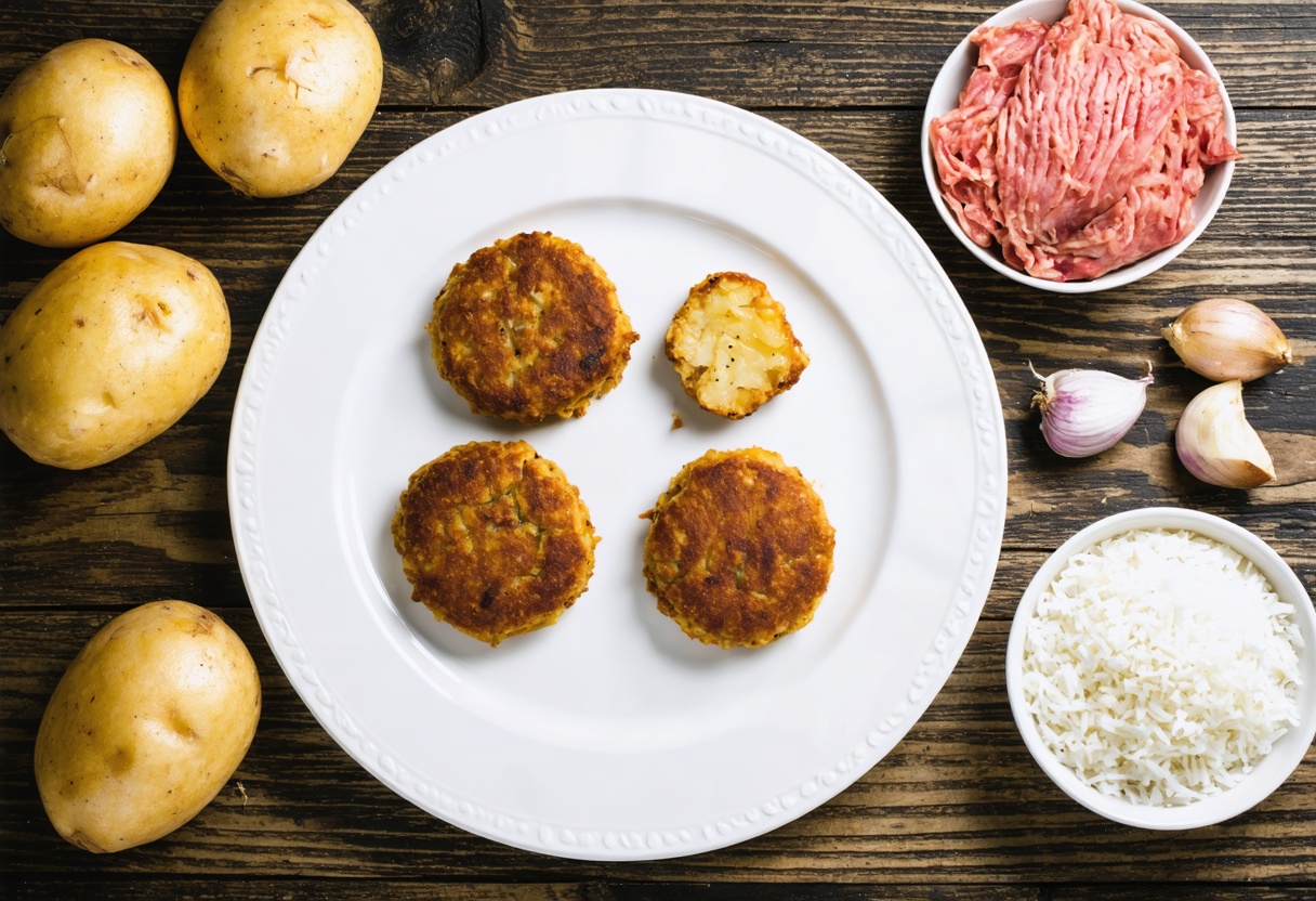 Depression-Era Meat and Potato Patties