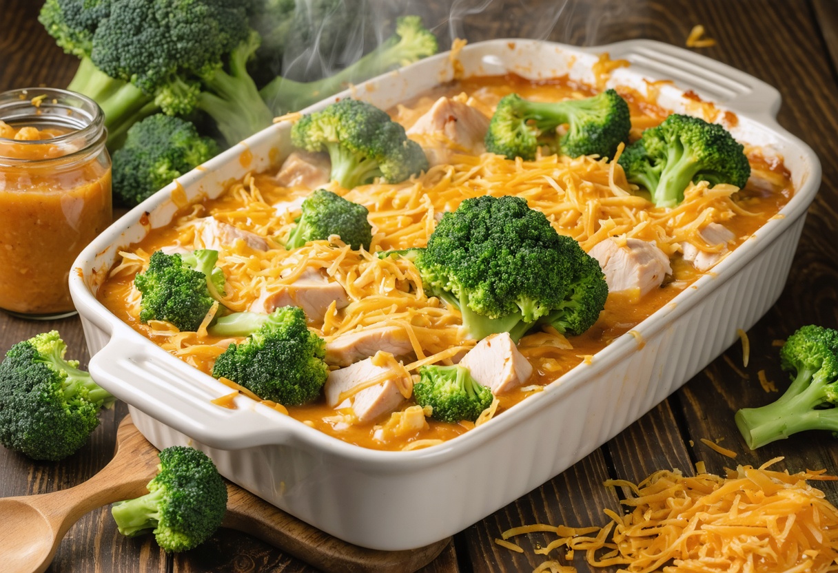 Broccoli Chicken Apricot Casserole