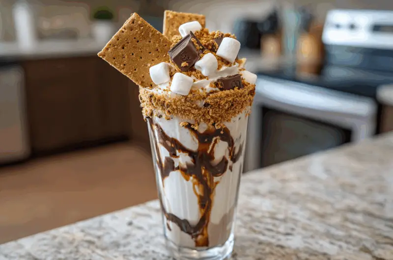 Ultimate S'mores Milkshake