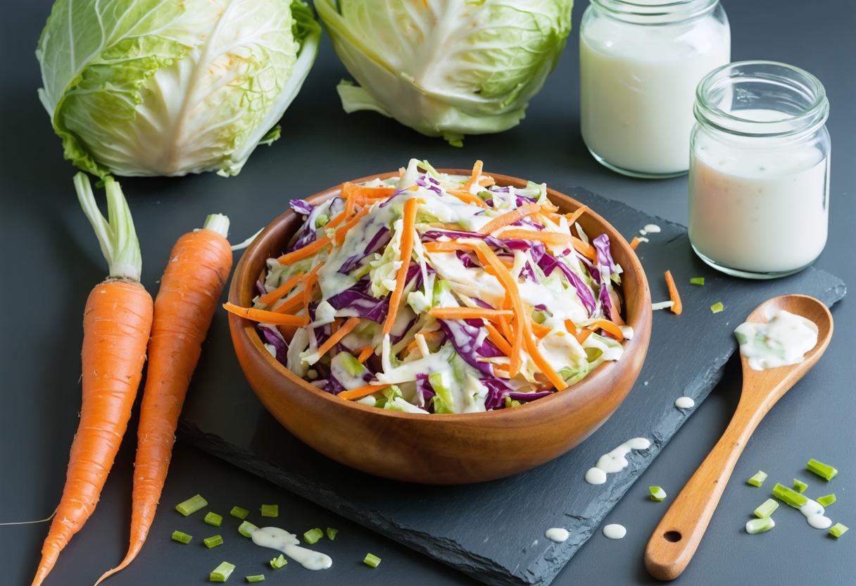 Perfect Crispy Coleslaw
