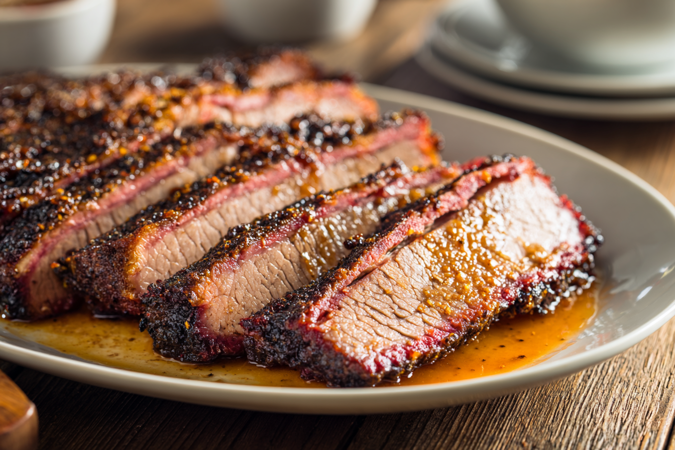 BBQ Brisket With Sweet and Smoky Bark