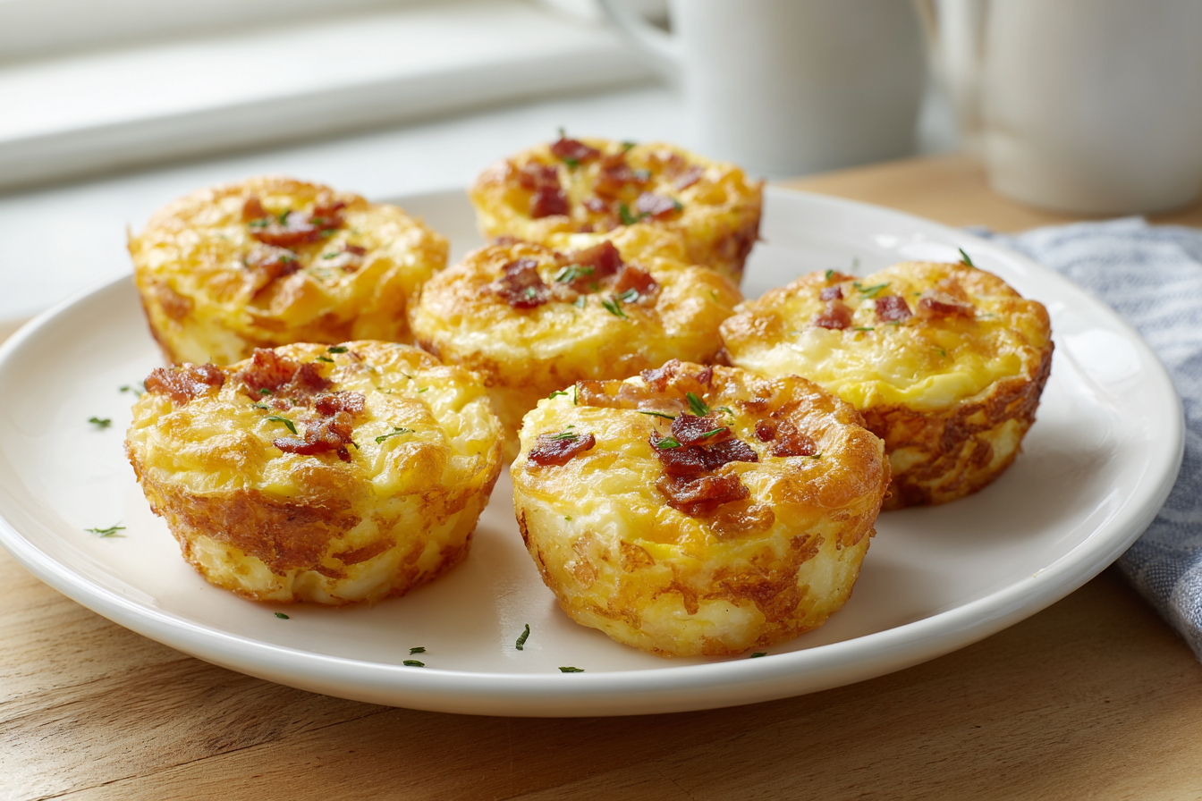 Crispy Hash Brown Egg Cups