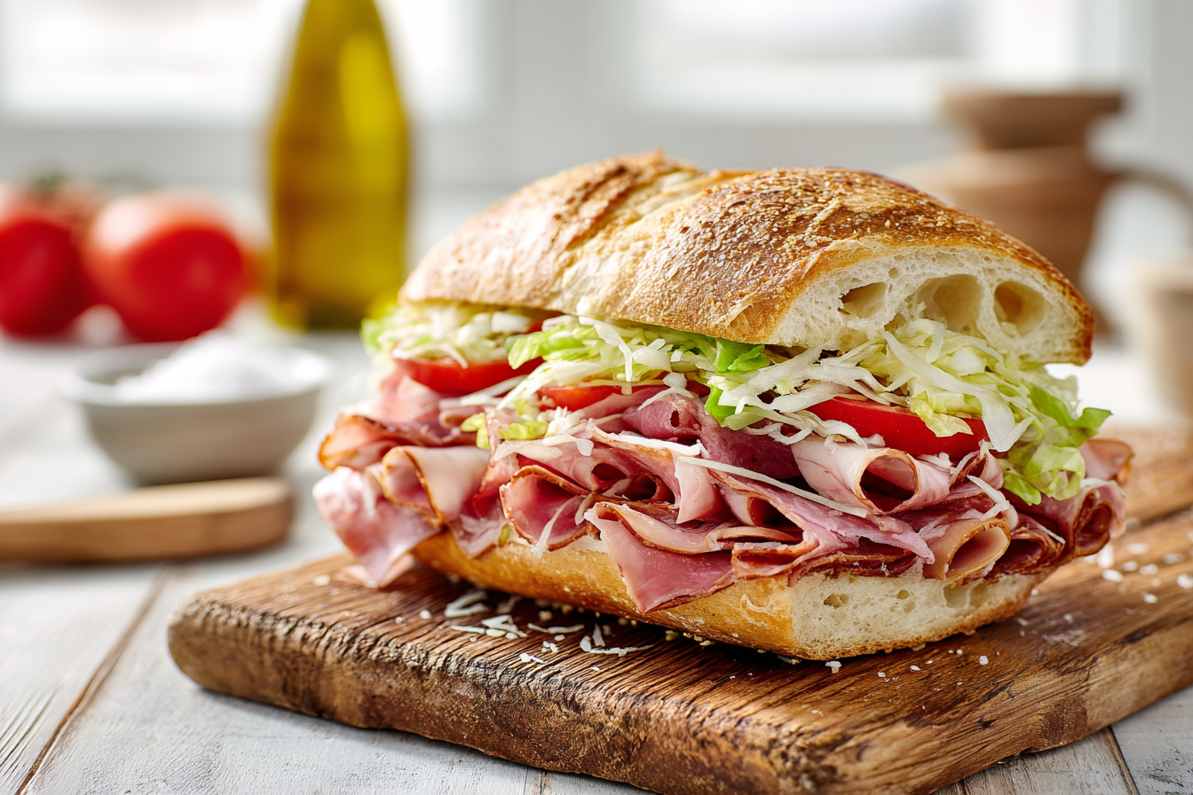 Classic Italian Sub Sandwich