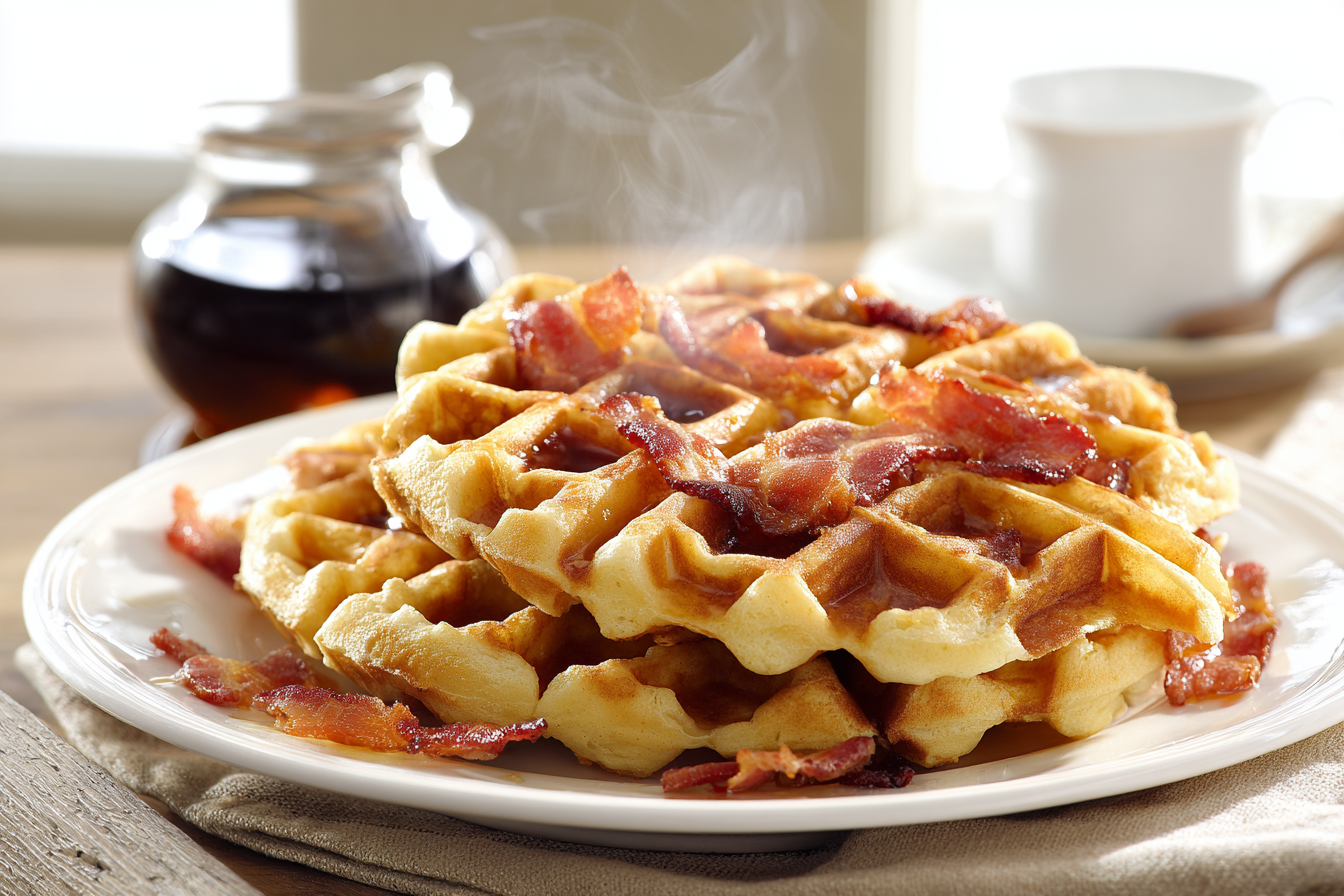 Maple Bacon Waffles
