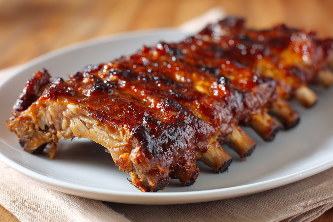 Fall Off the Bone Oven Baked Ribs