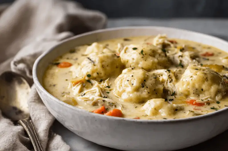 Old Fashioned Chicken and Dumplings