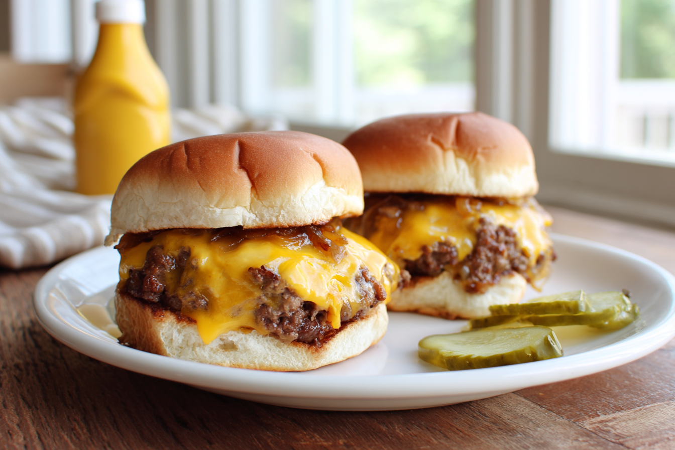 1950s-Style Smashburgers