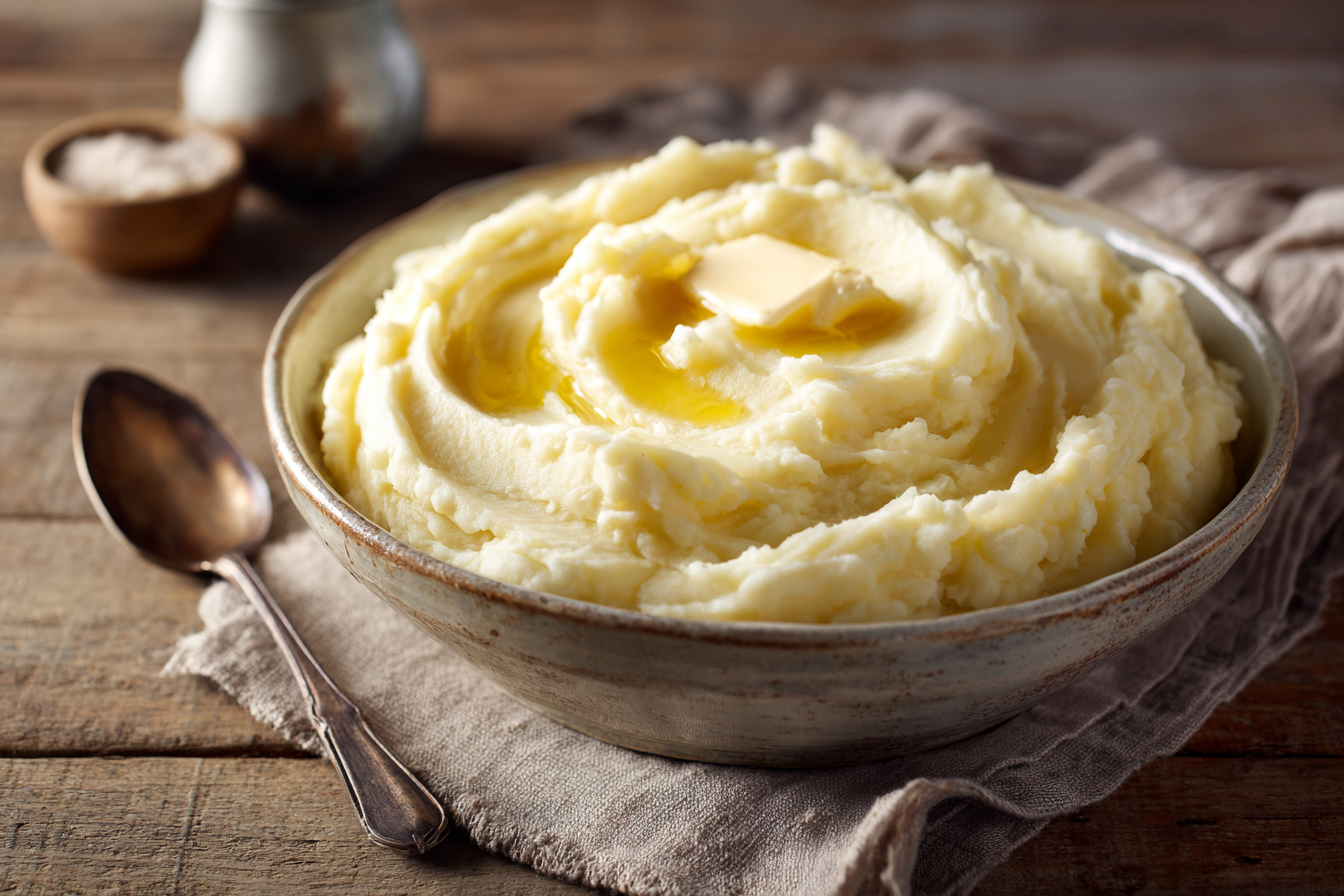 Restaurant-Style Buttery Mashed Potatoes