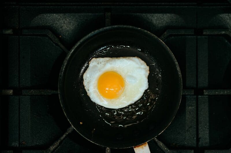 Toasted Sesame Oil Fried Eggs